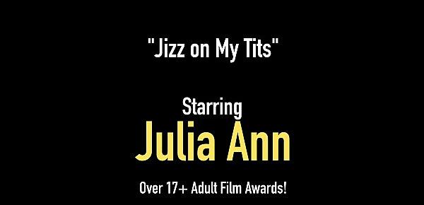  Big Booby Bang! Mommy Julia Ann Gets Nut Of Man Milk On Tits